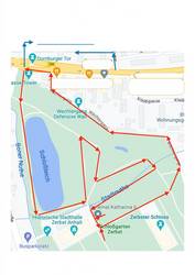 Strecke Heimatfestlauf